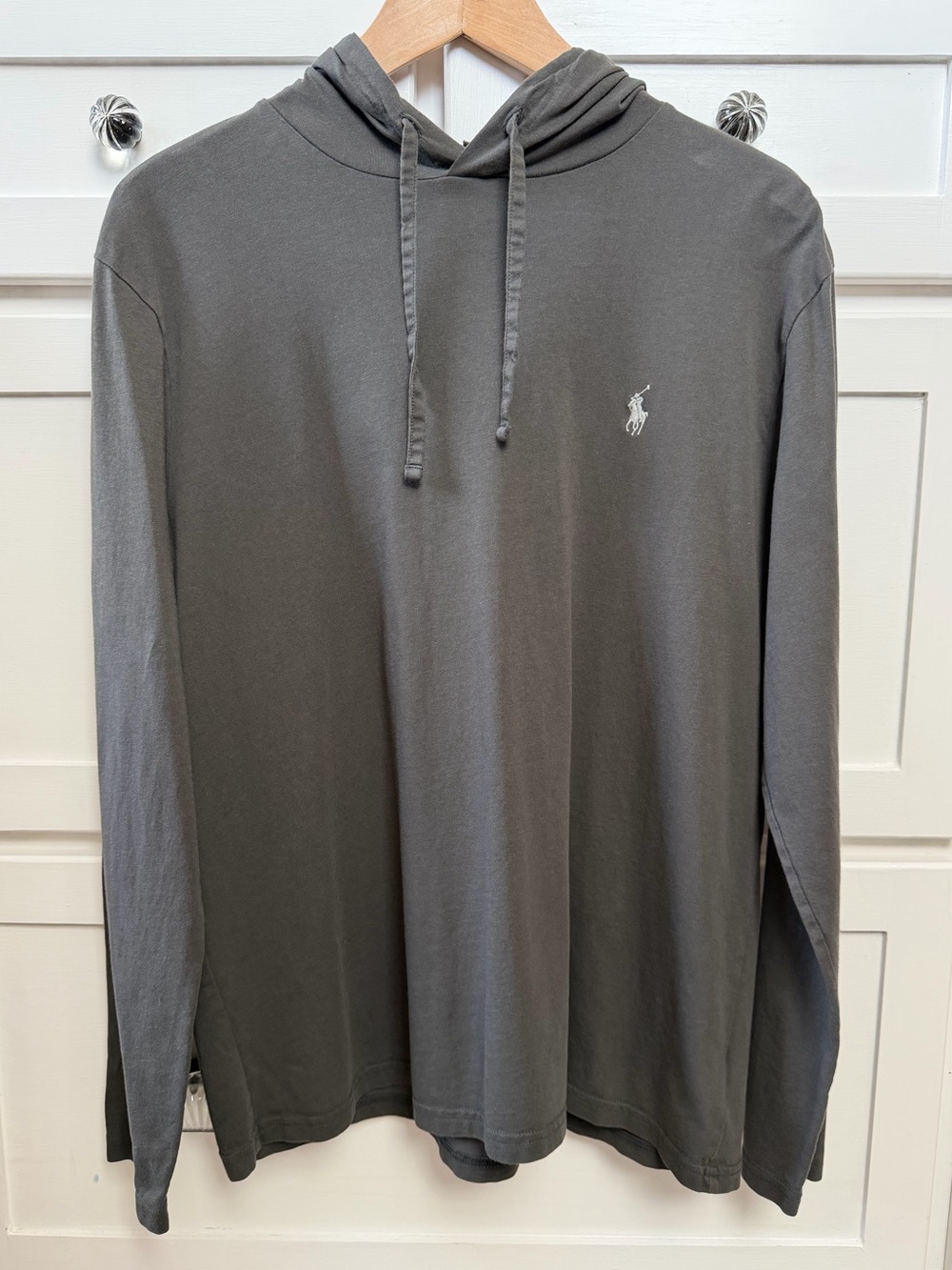 Polo Ralph Lauren Jersey Hooded Long-Sleeved T-Shirt - Picture 2 of 6